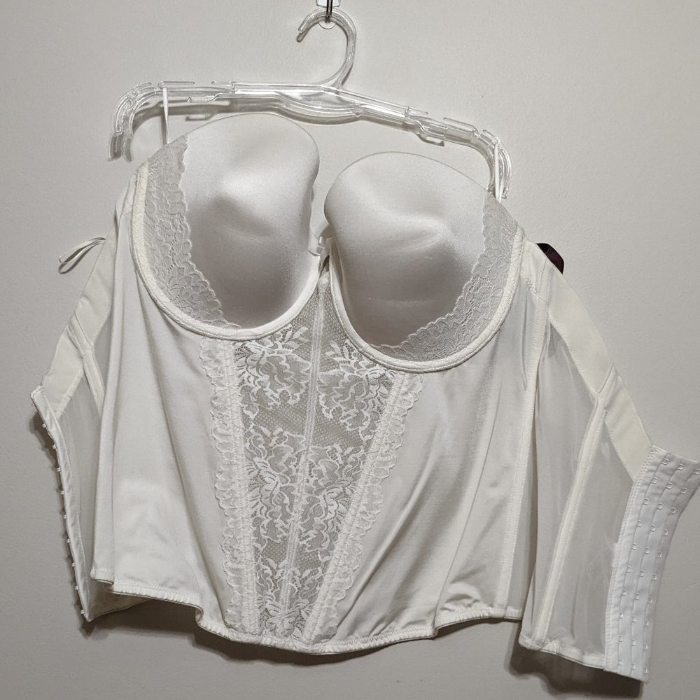 38D Lace Strapless Push Up Bustier/corset